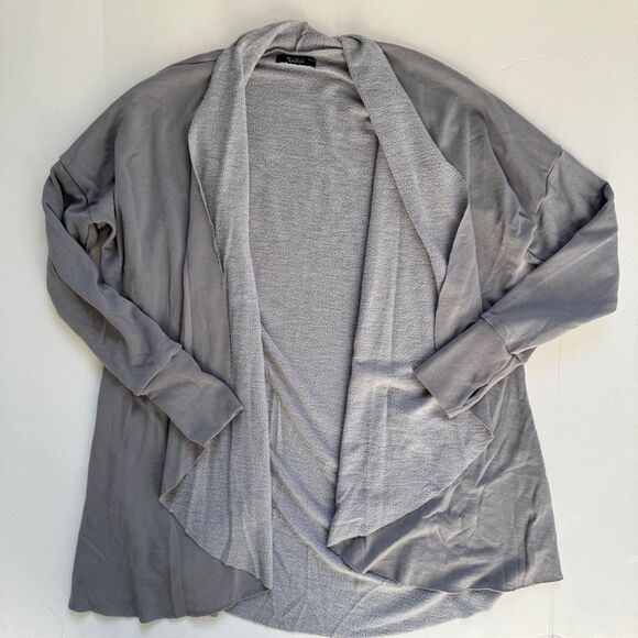 Michael Lauren Grey Open Front Cardigan Size X-Small/Small NWOT - Picture 2 of 7